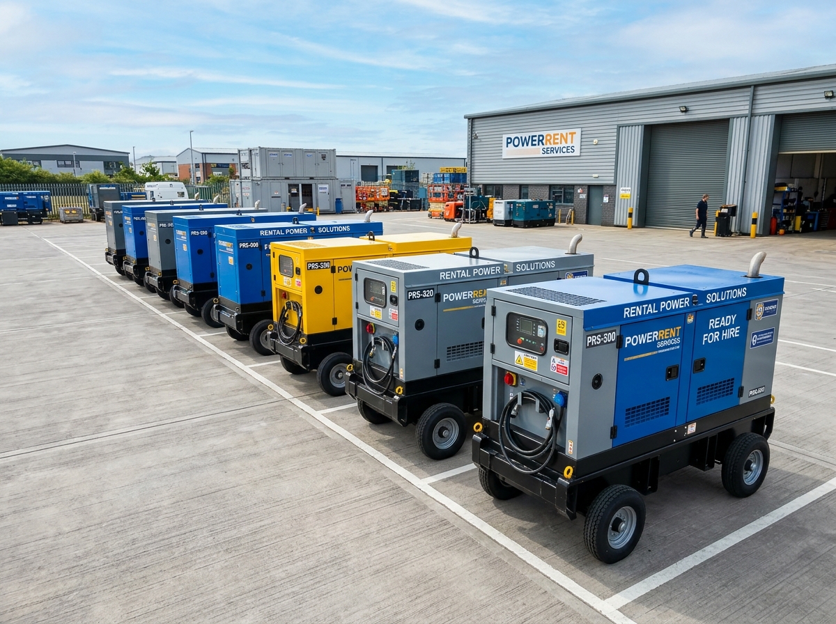 Kiralık Jeneratör Filosu (20 - 1000 kVA) - Jetsa Jeneratör Jeneratör Kiralama